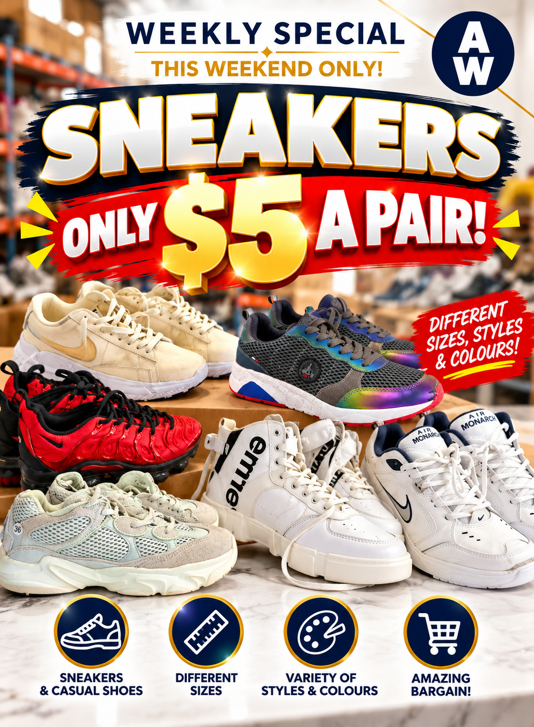 SNEAKERS - CASUAL SHOES & SPORTS SHOES
